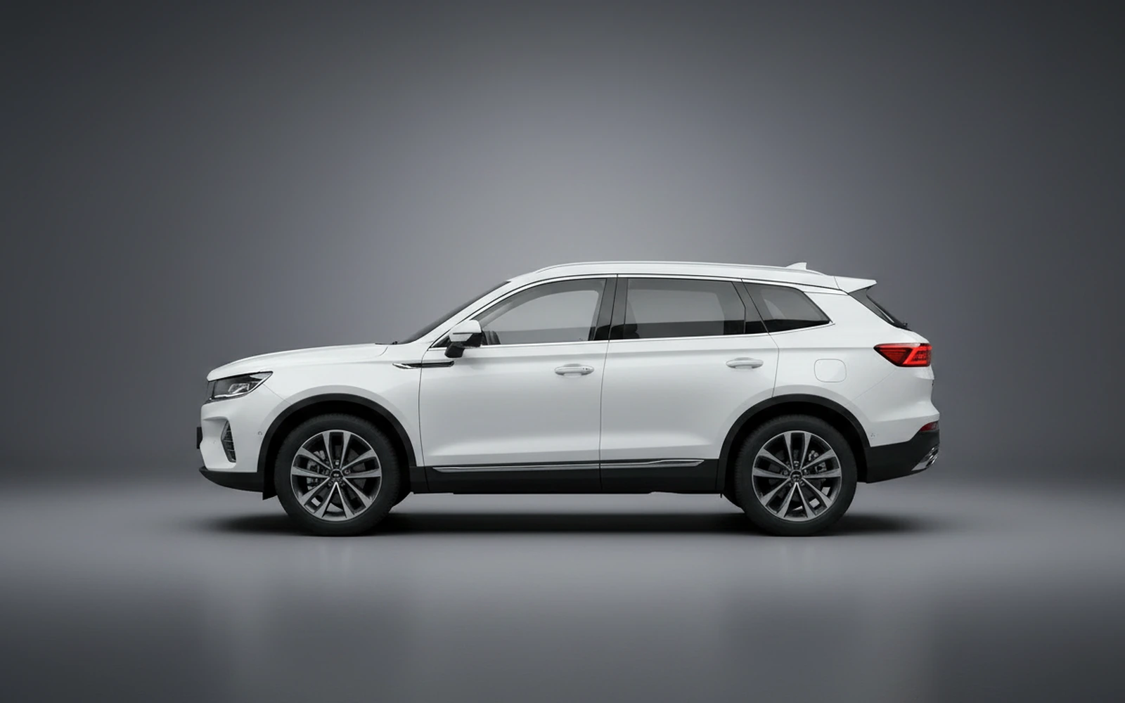 Geely Monjaro White 2025 — exterior rear view