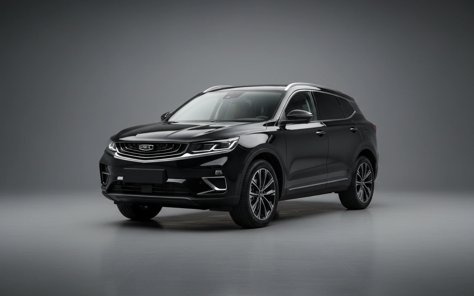 Geely Starray Negro 2025 for rent in Miami — exterior front view