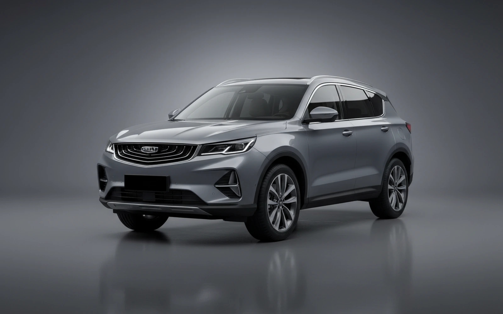 Geely Starray Grey 2025 for rent in Miami — exterior front view