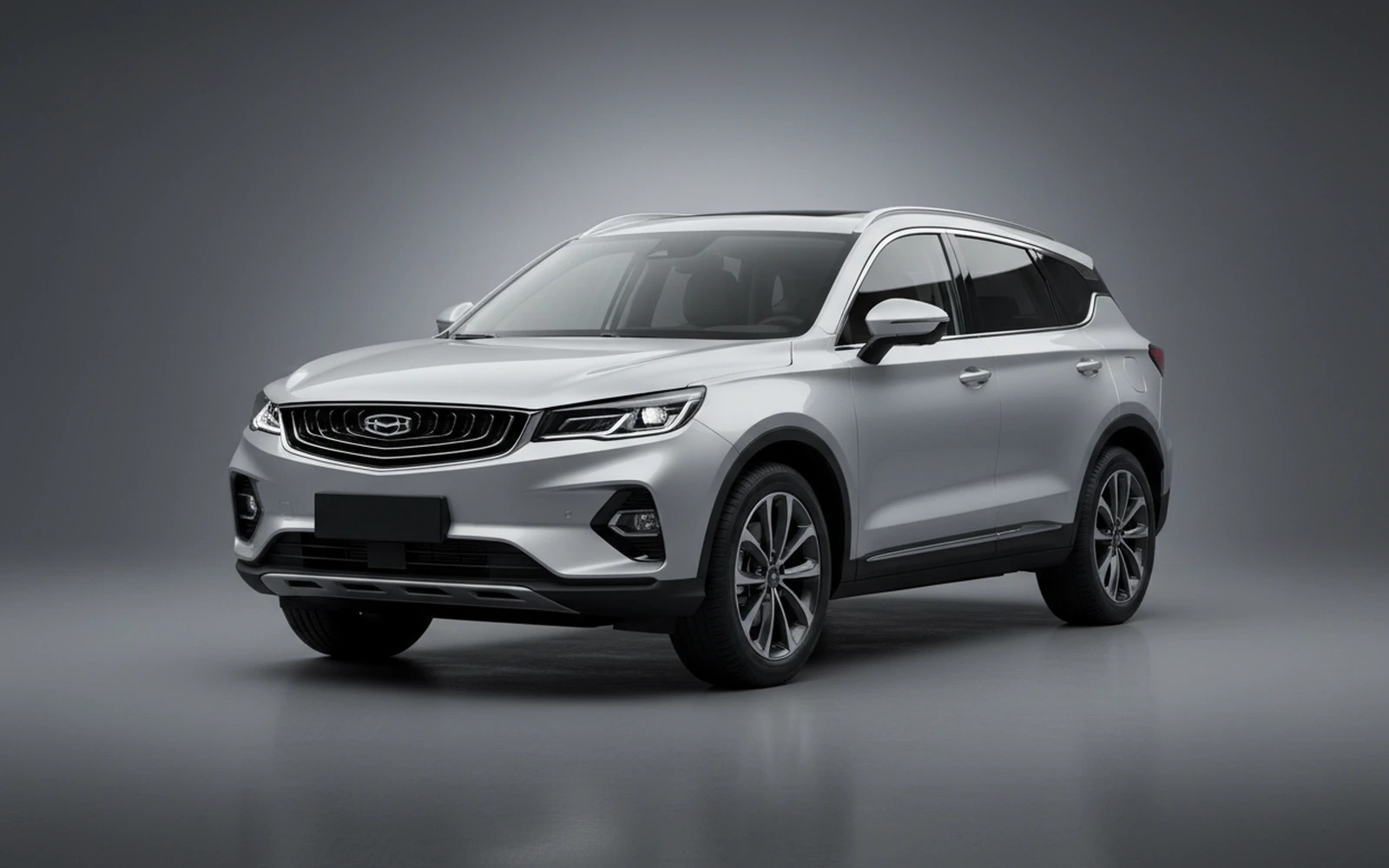 Geely Starray Silver 2025 for rent in Miami — exterior front view