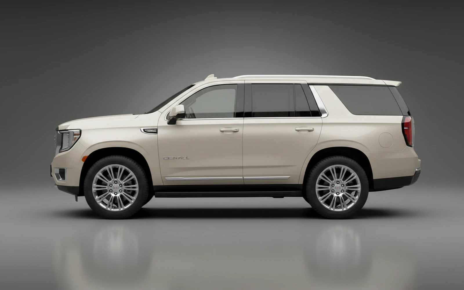 GMC Yukon Denali Beige 2024 — exterior rear view