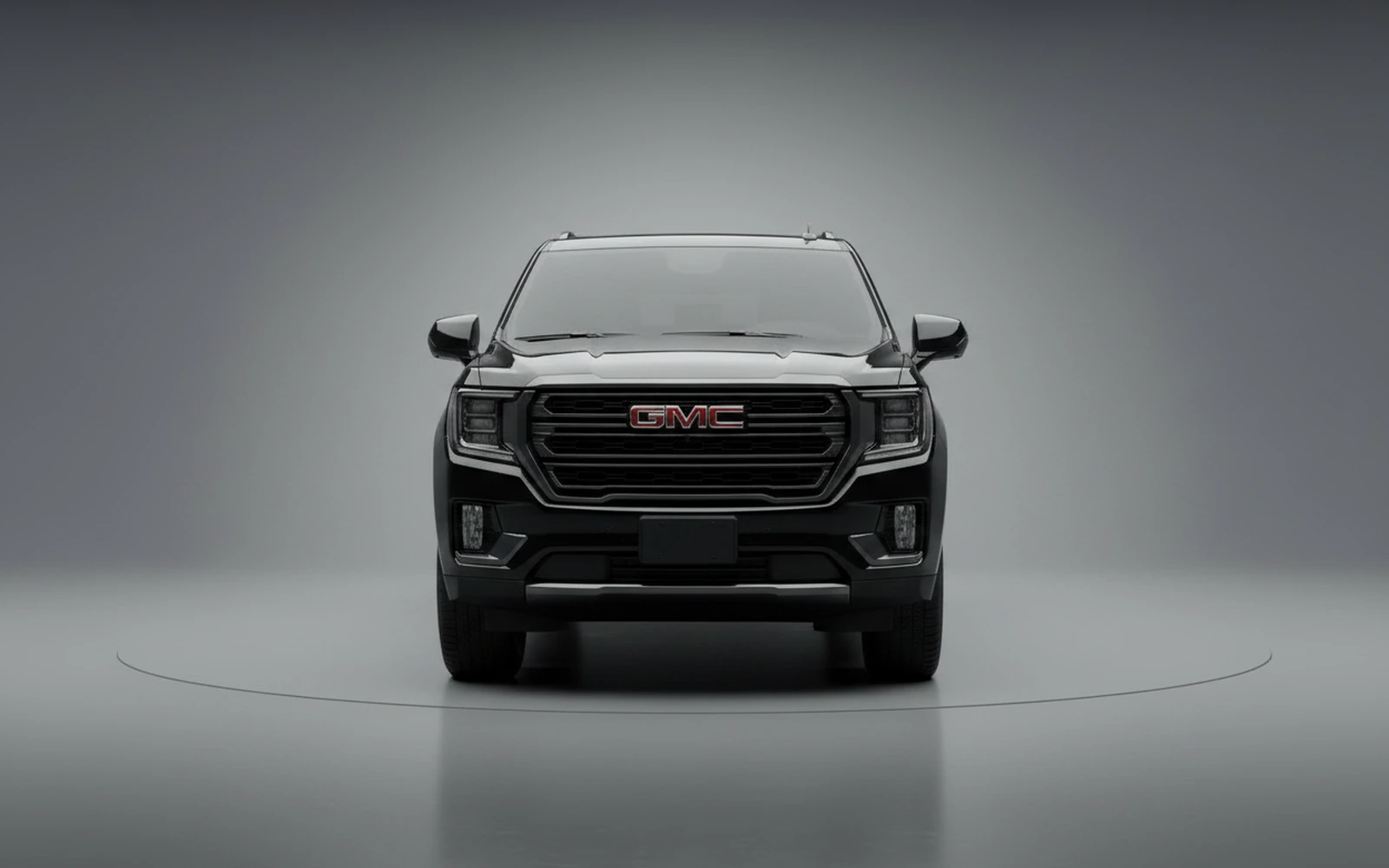 GMC Yukon Black 2023 — exterior side view