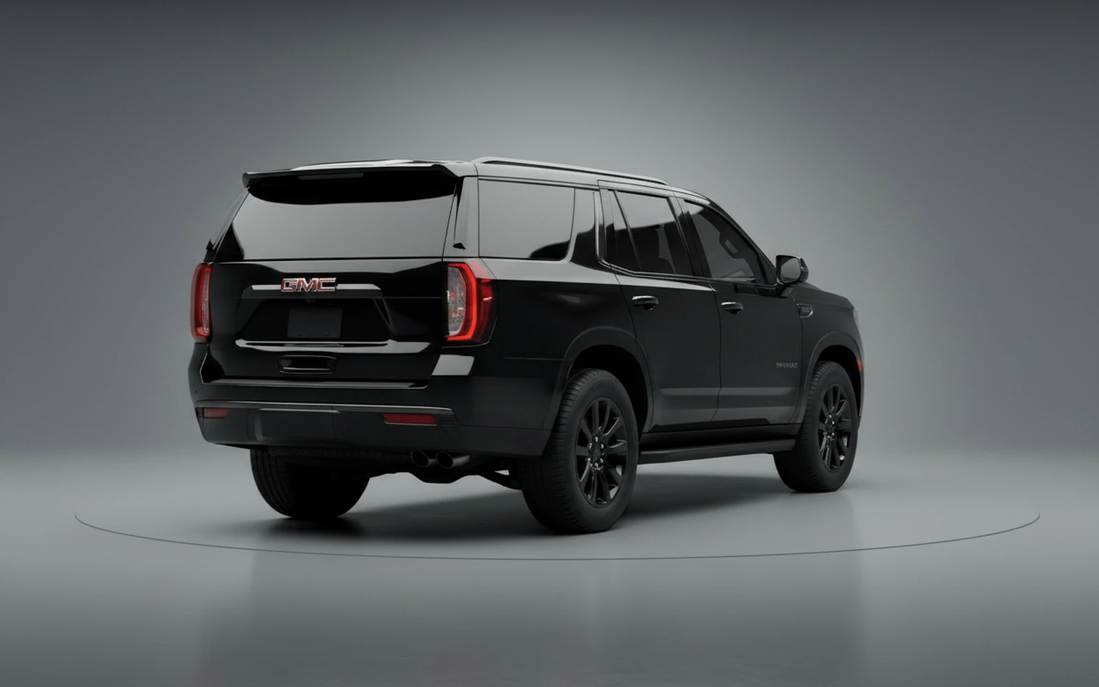 GMC Yukon Black 2023 — interior dashboard