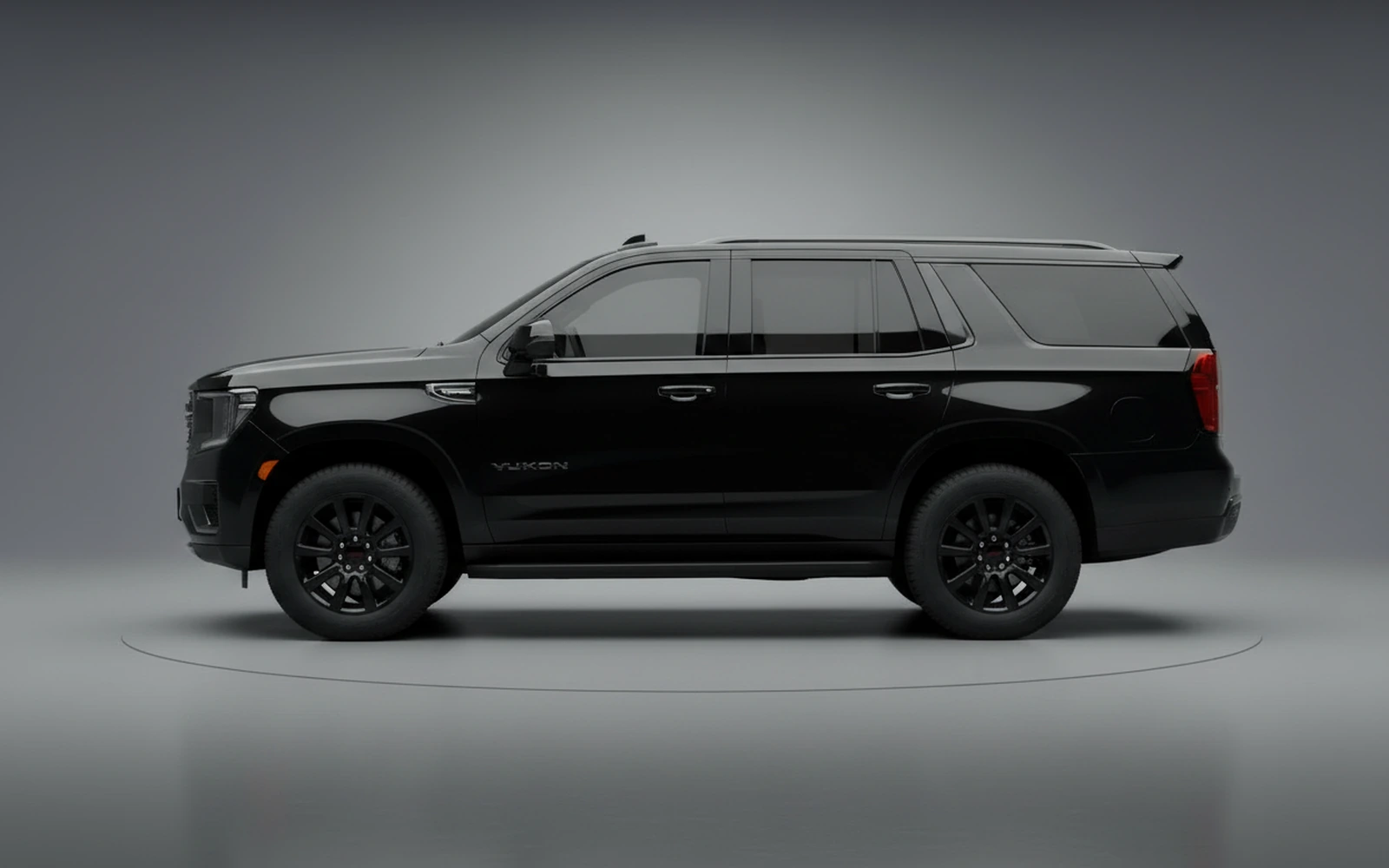 GMC Yukon Black 2023 — exterior rear view