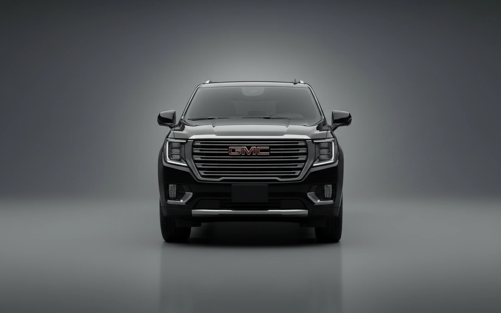 GMC Yukon Black 2023 — exterior side view
