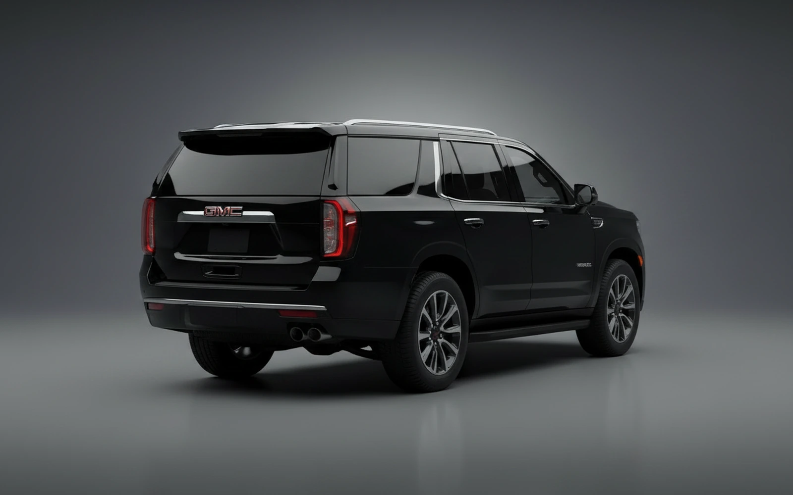 GMC Yukon Black 2023 — interior dashboard