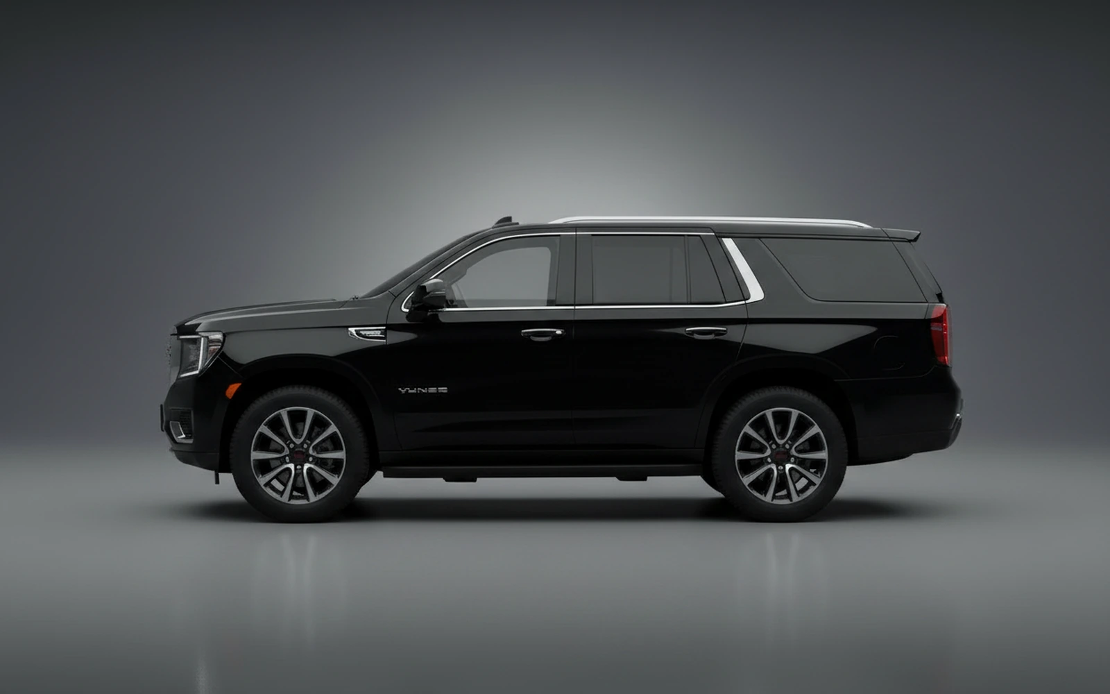 GMC Yukon Black 2023 — exterior rear view