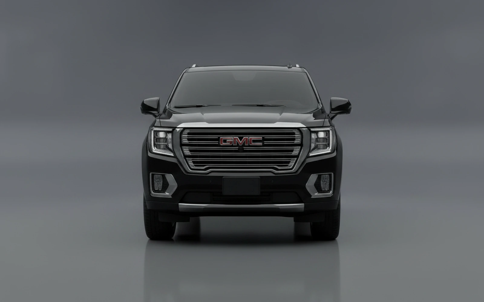 GMC Yukon XL Black 2023 — exterior side view