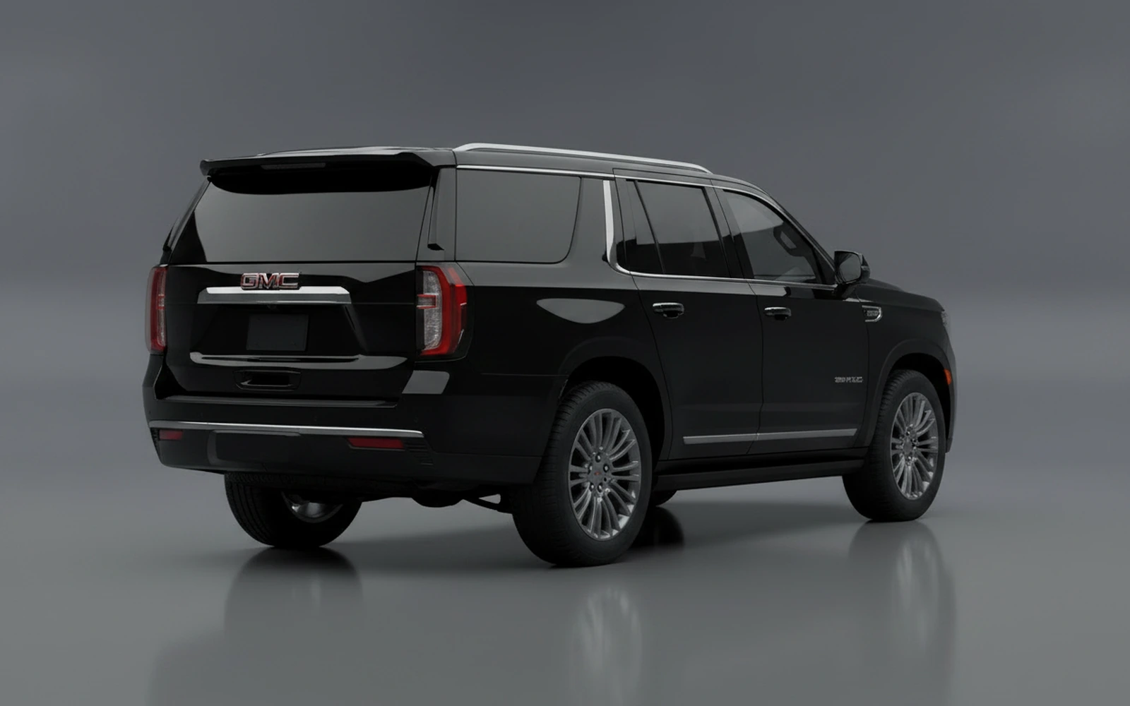 GMC Yukon XL Black 2023 — interior dashboard