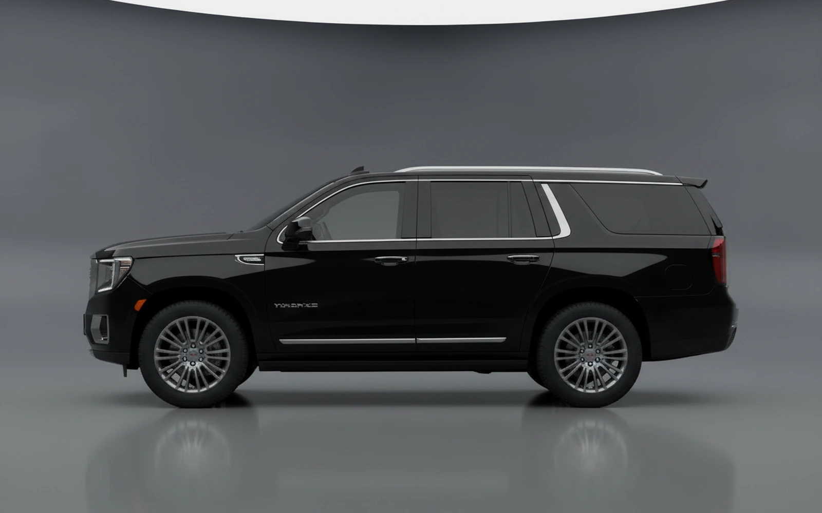 GMC Yukon XL Black 2023 — exterior rear view