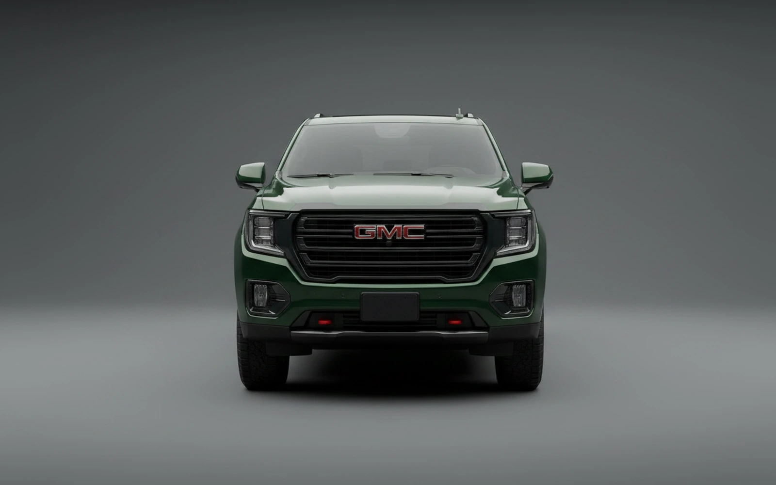 GMC Yukon AT4 Verde 2024 — exterior side view