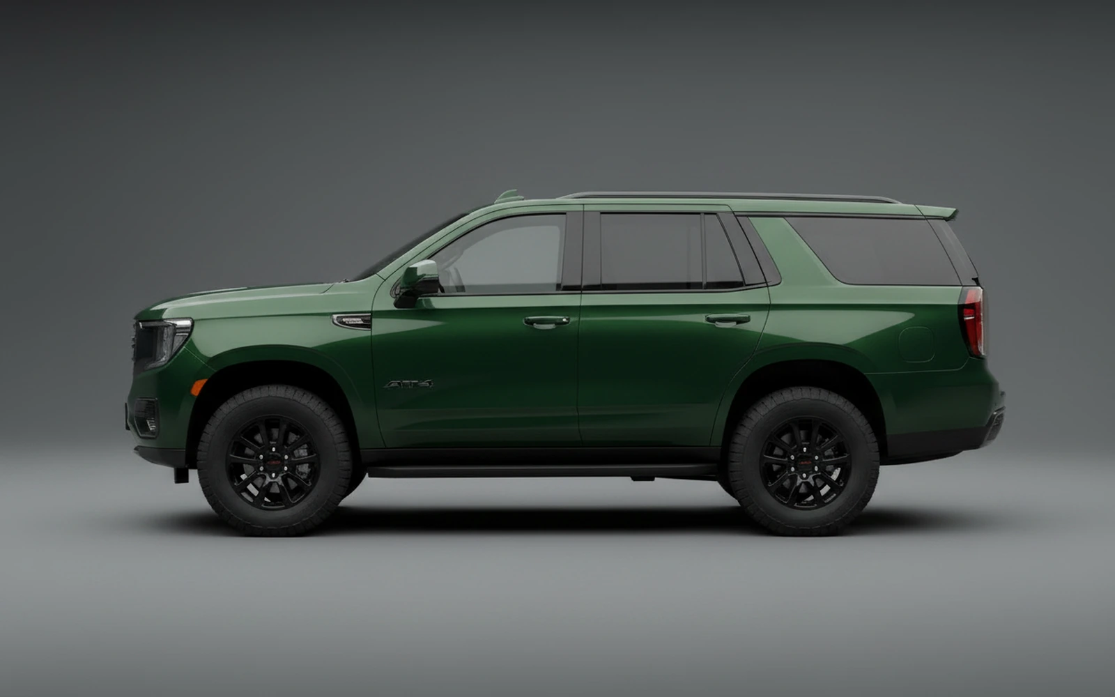 GMC Yukon AT4 Verde 2024 — exterior rear view