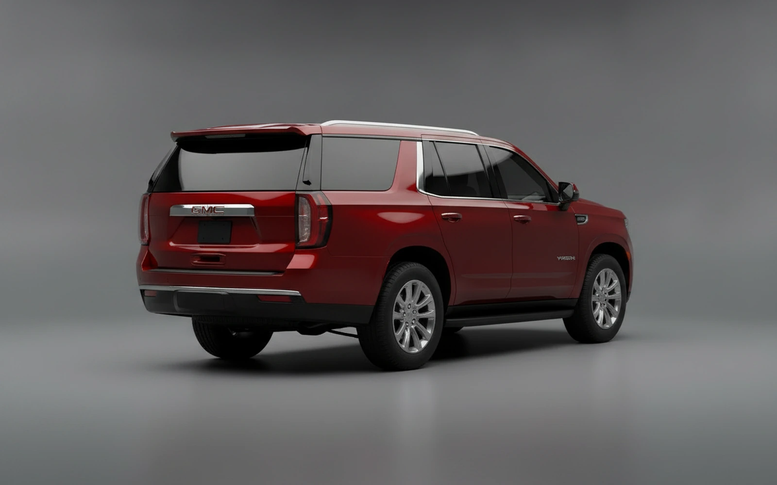 GMC Yukon SLE Rojo 2024 — interior dashboard