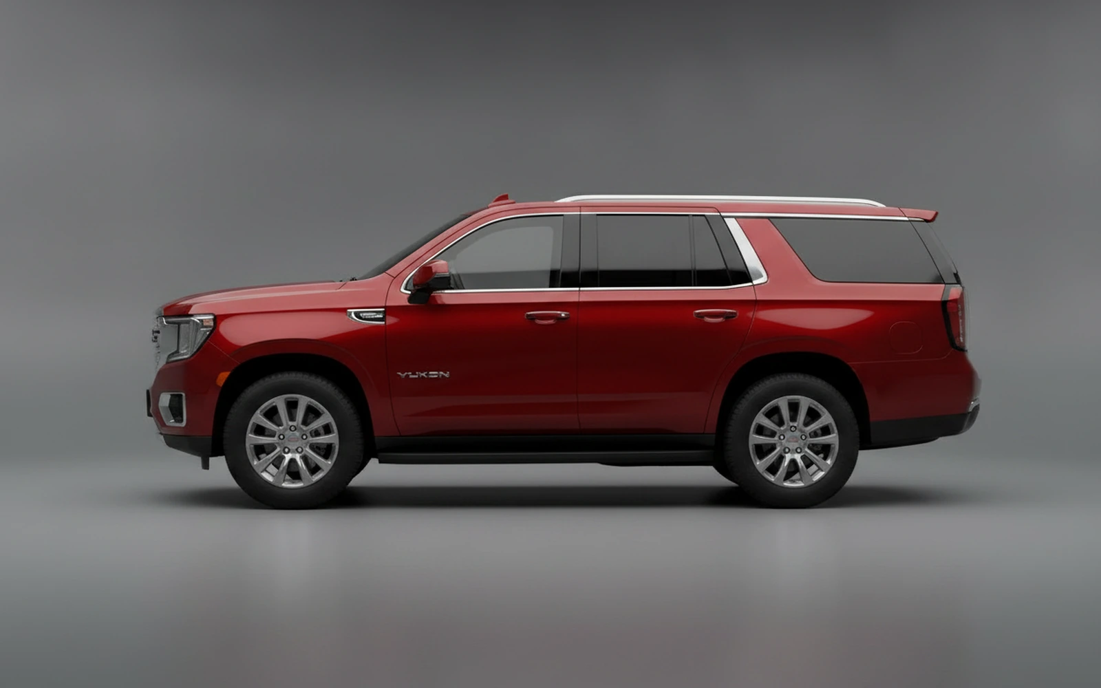 GMC Yukon SLE Rojo 2024 — exterior rear view