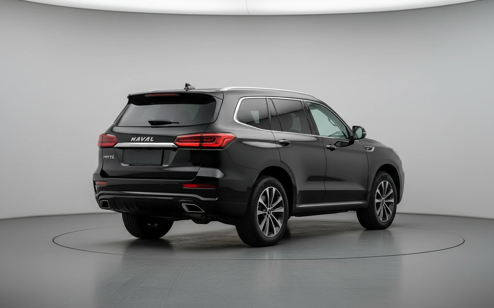 Haval H9 Black 2025 — interior dashboard
