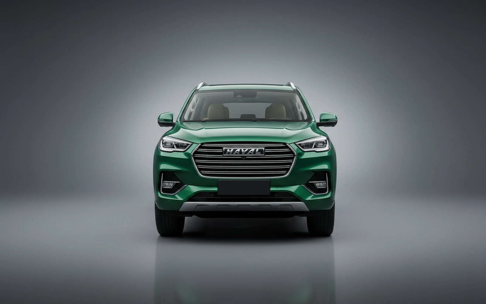 Haval H9 Green 2025 — exterior side view