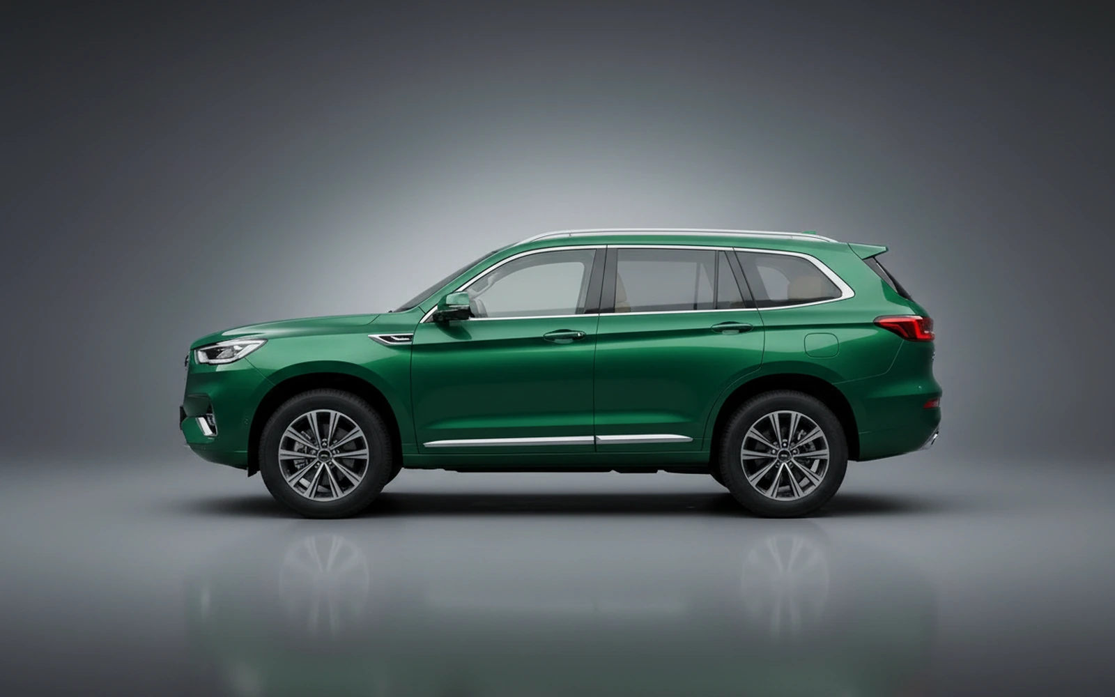 Haval H9 Green 2025 — exterior rear view