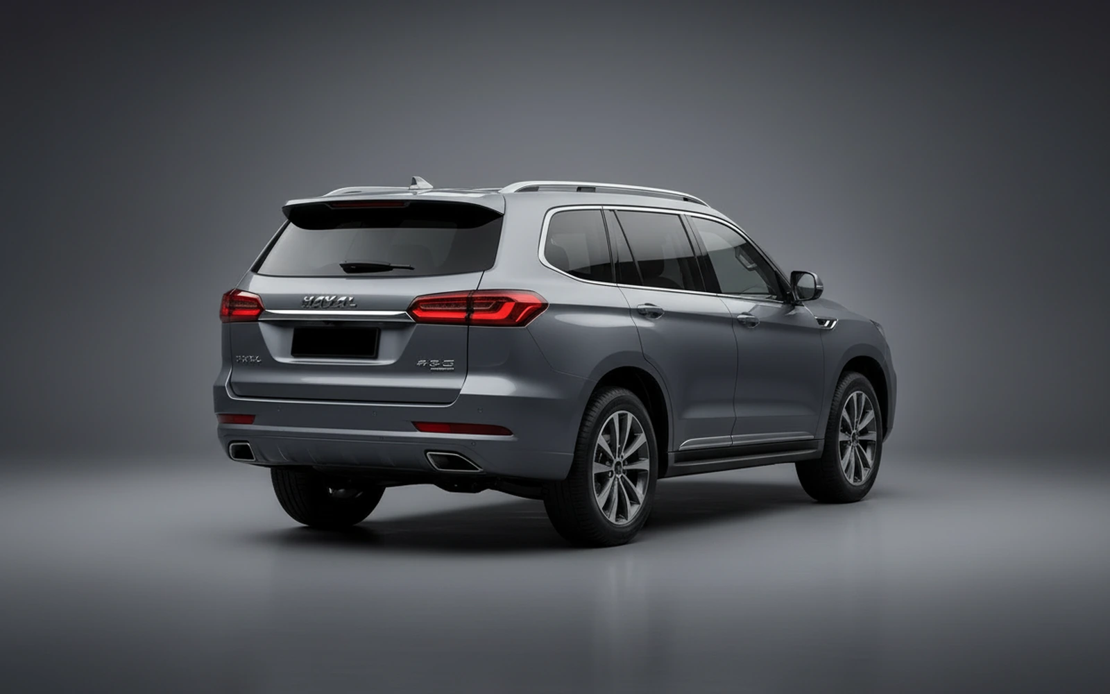 Haval H9 Grey 2025 — interior dashboard