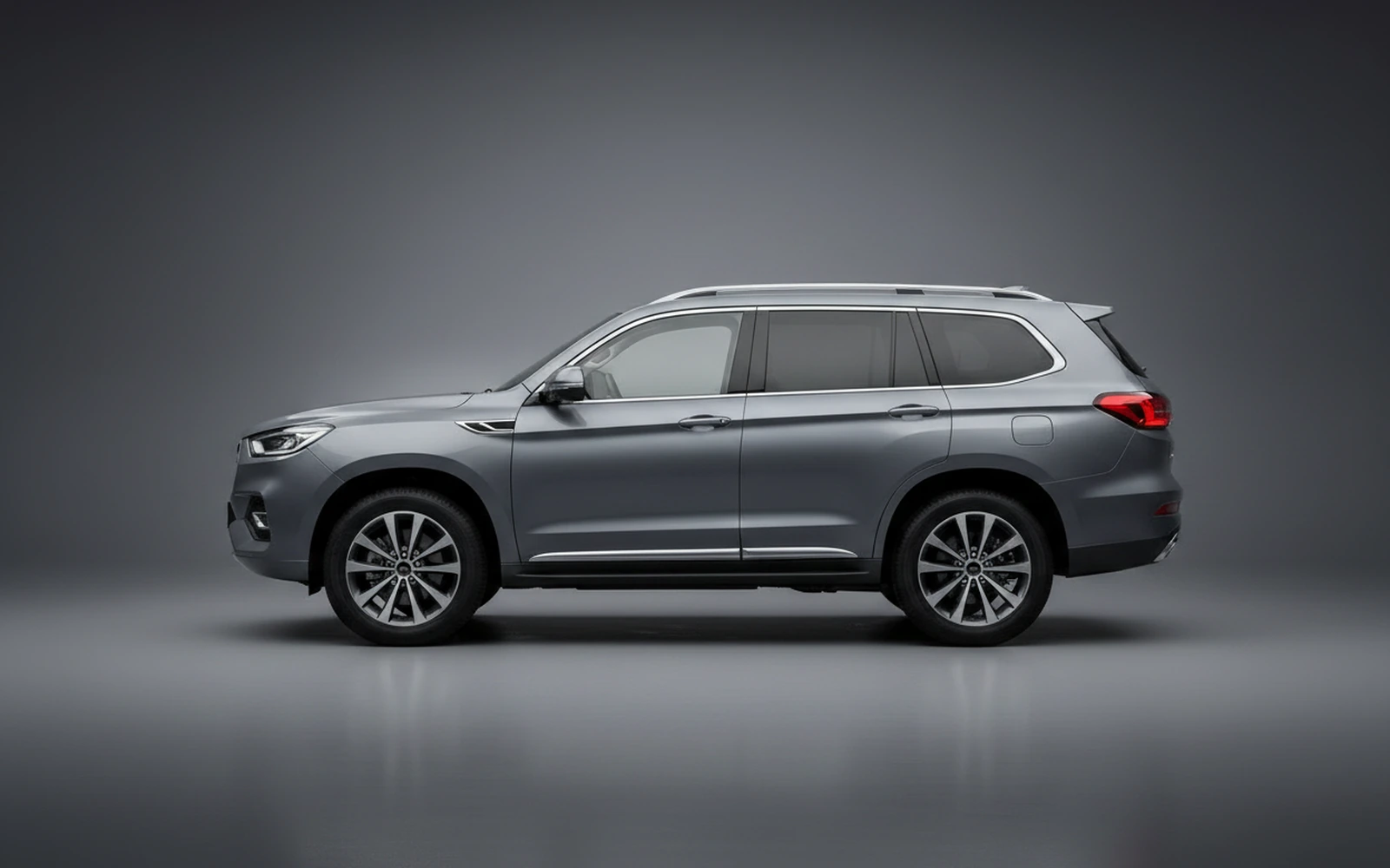 Haval H9 Grey 2025 — exterior rear view