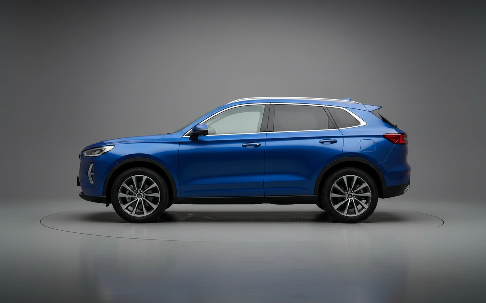 Haval Jolion Blue 2025 — exterior rear view