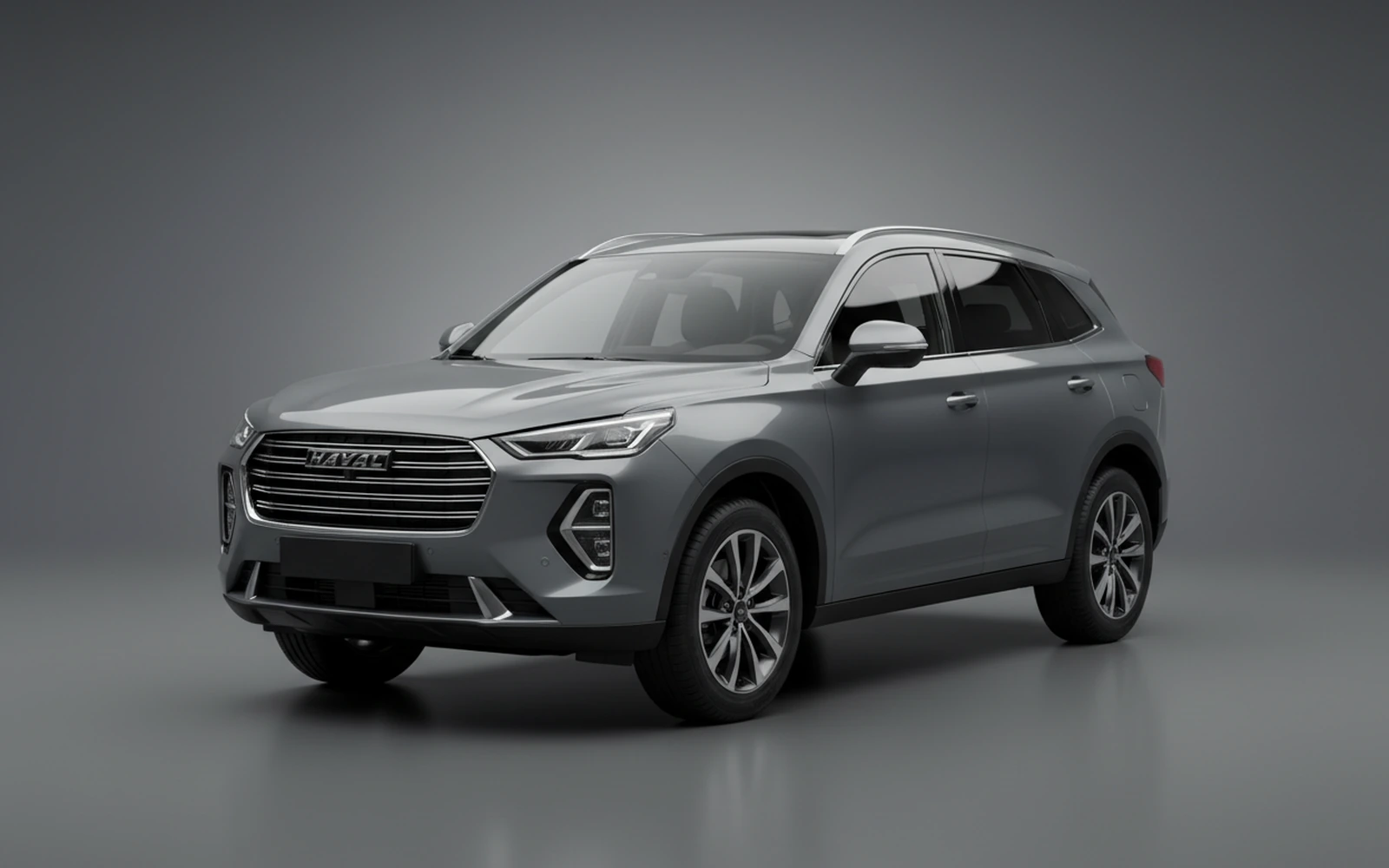Haval Jolion Gris 2025 for rent in Miami — exterior front view