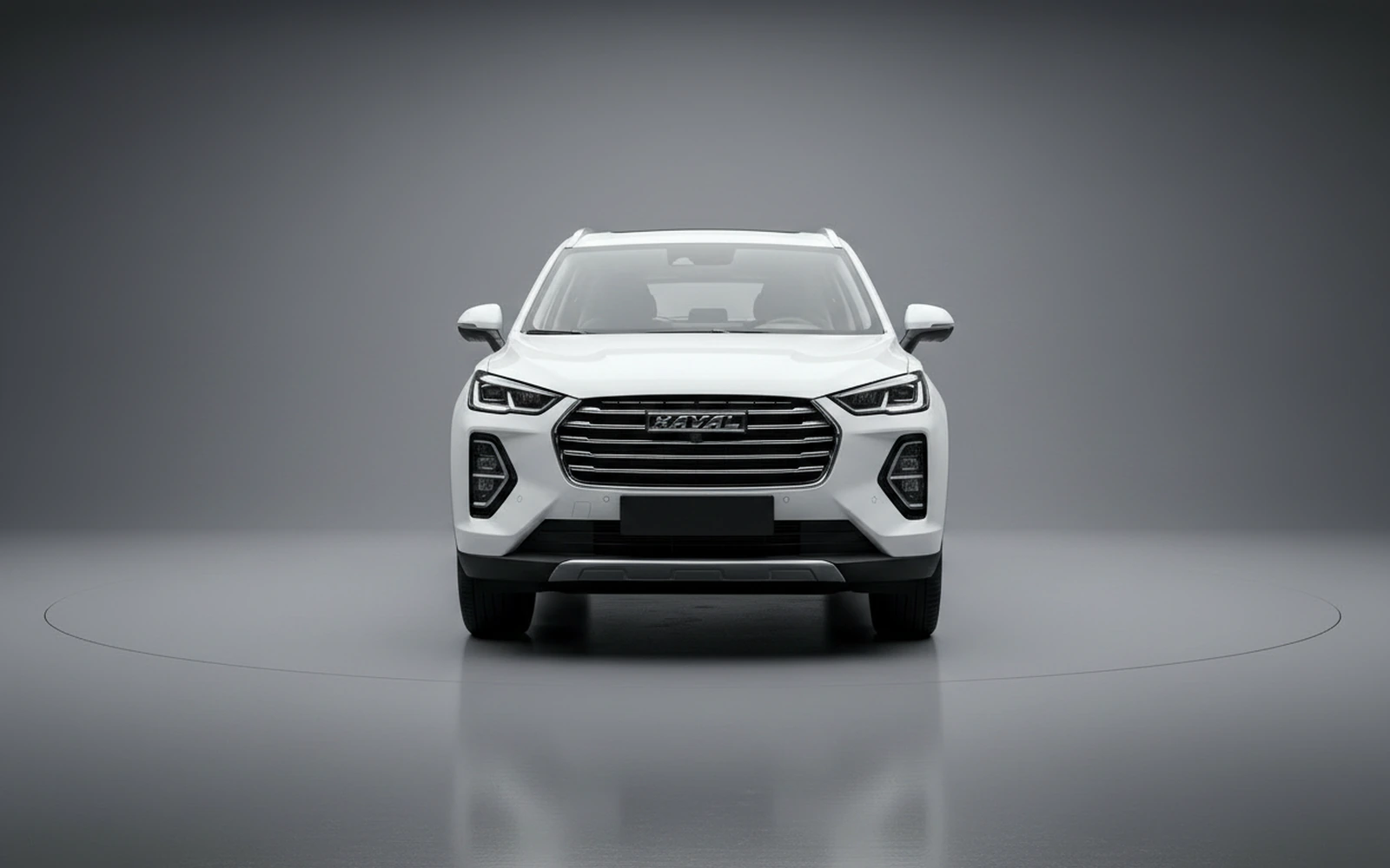 Haval Jolion White 2025 — exterior side view