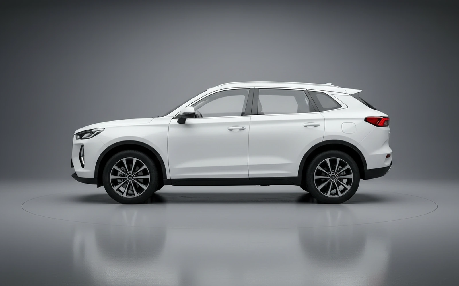 Haval Jolion White 2025 — exterior rear view