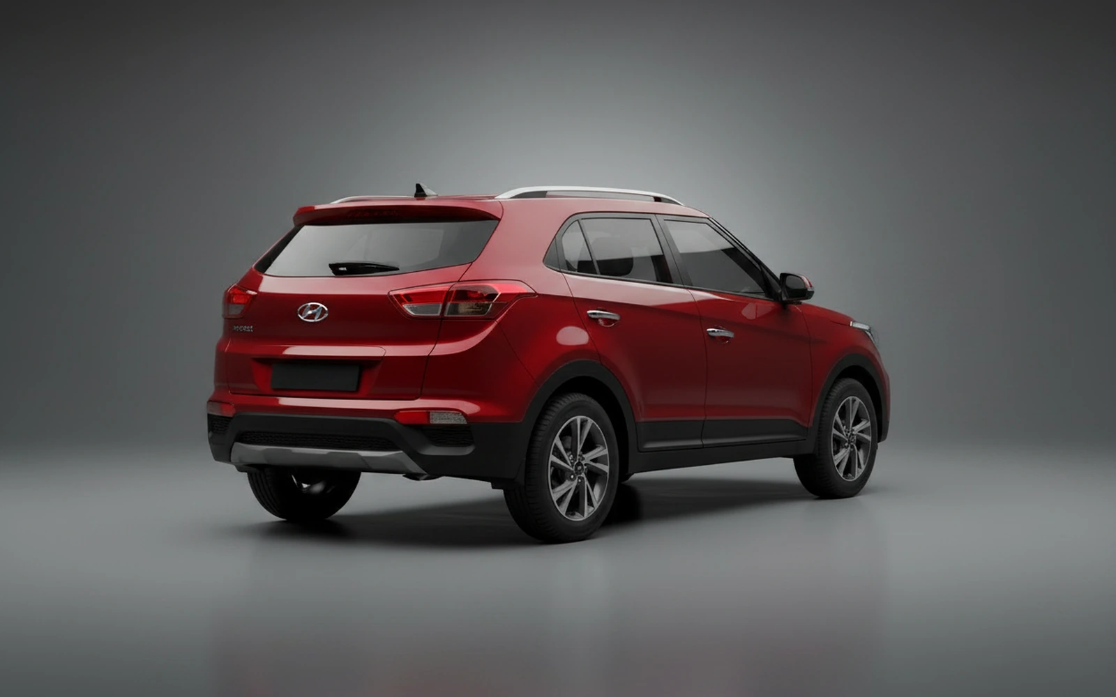 Hyundai Creta Red 2025 — interior dashboard