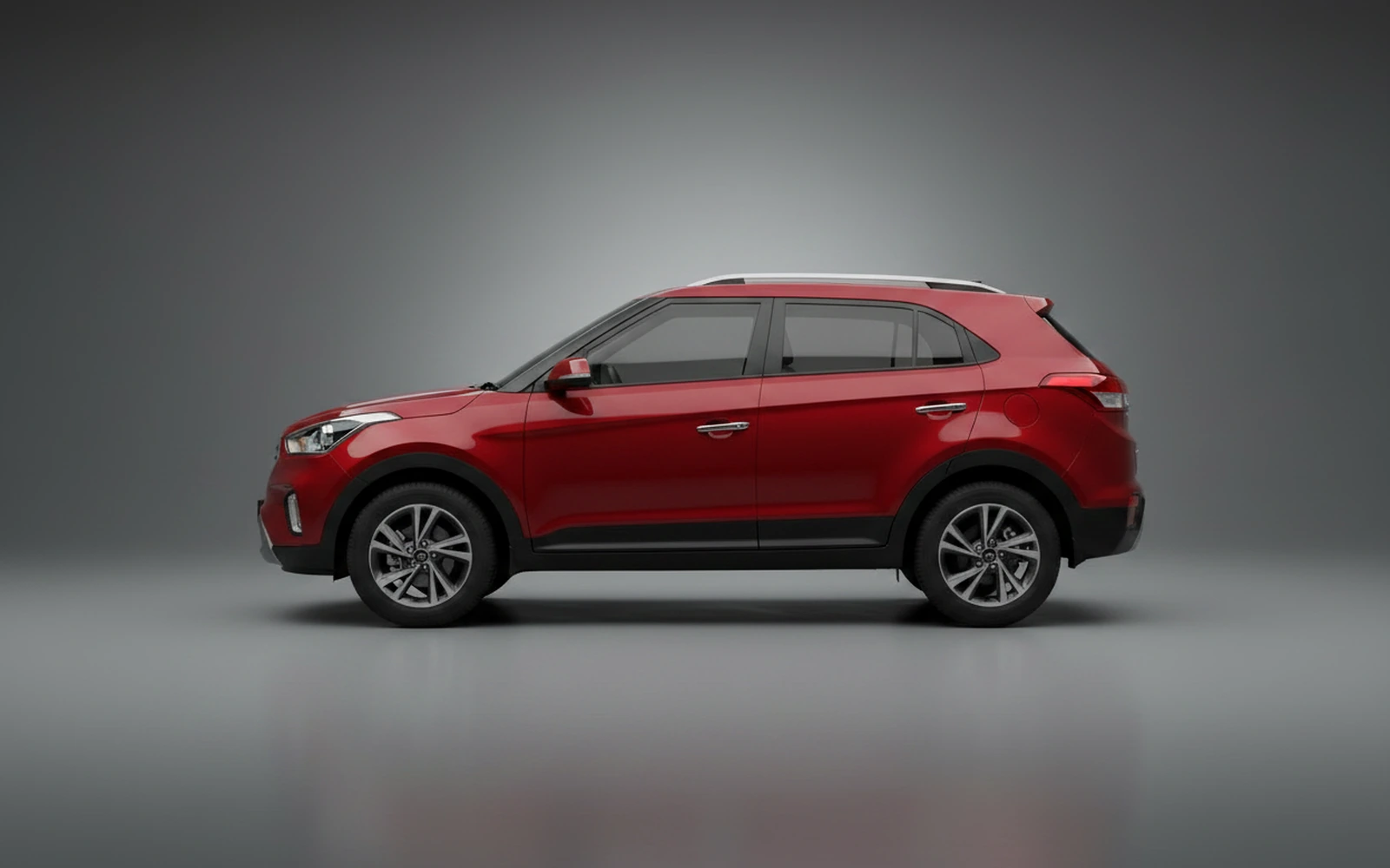 Hyundai Creta Red 2025 — exterior rear view