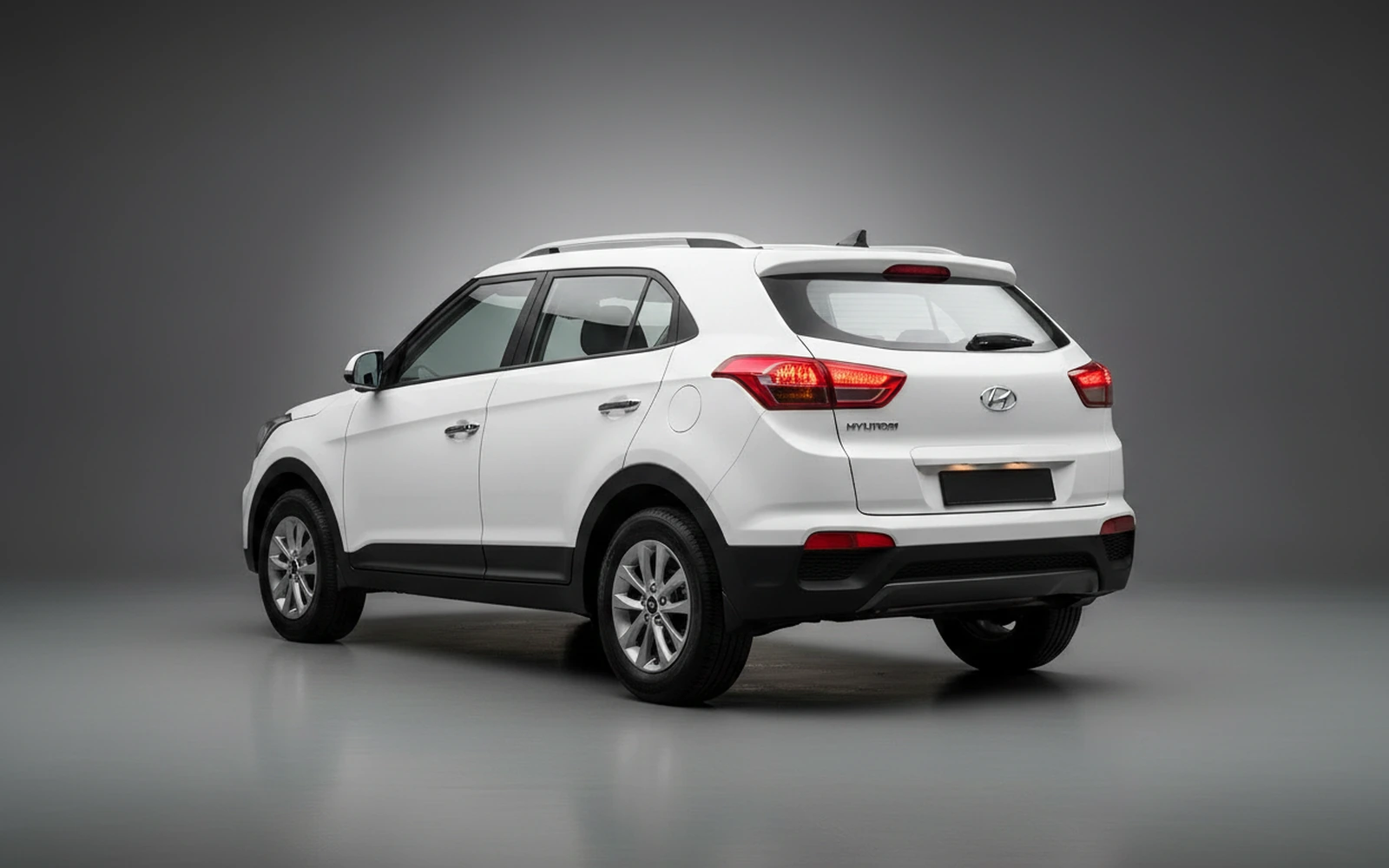 Hyundai Creta White 2025 — interior dashboard