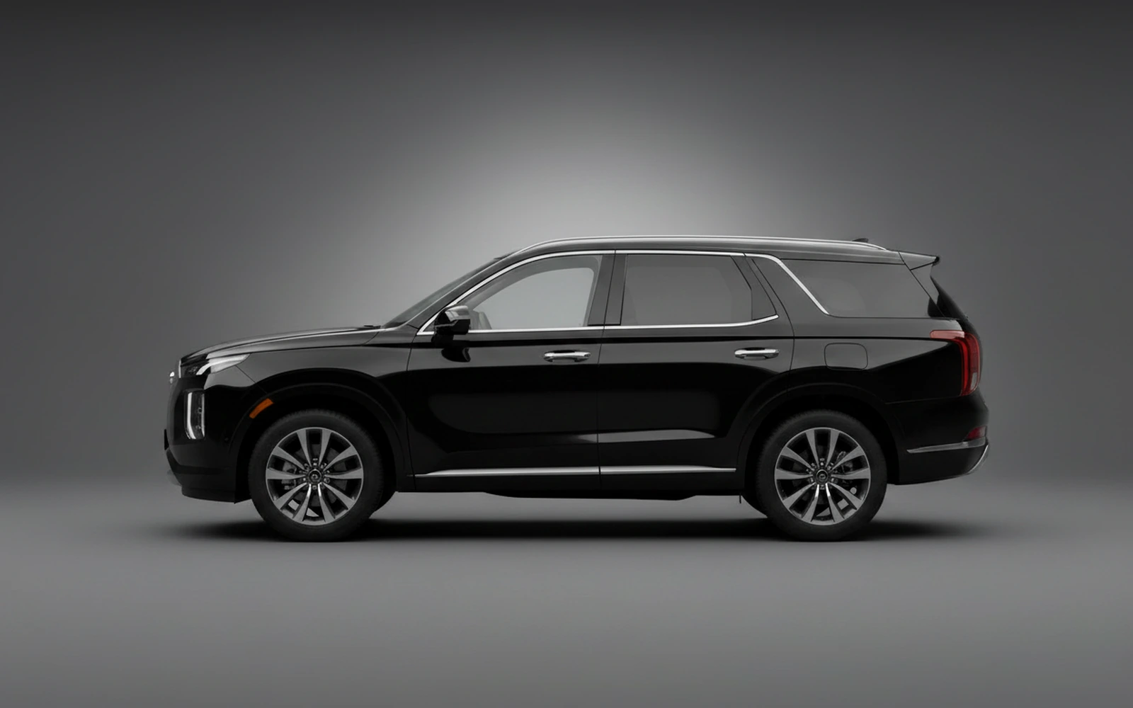 Hyundai Palisade Black 2025 — exterior rear view
