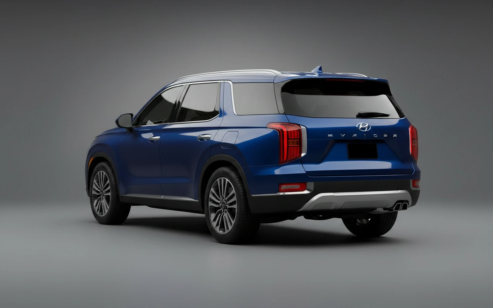 Hyundai Palisade Blue 2025 — interior dashboard