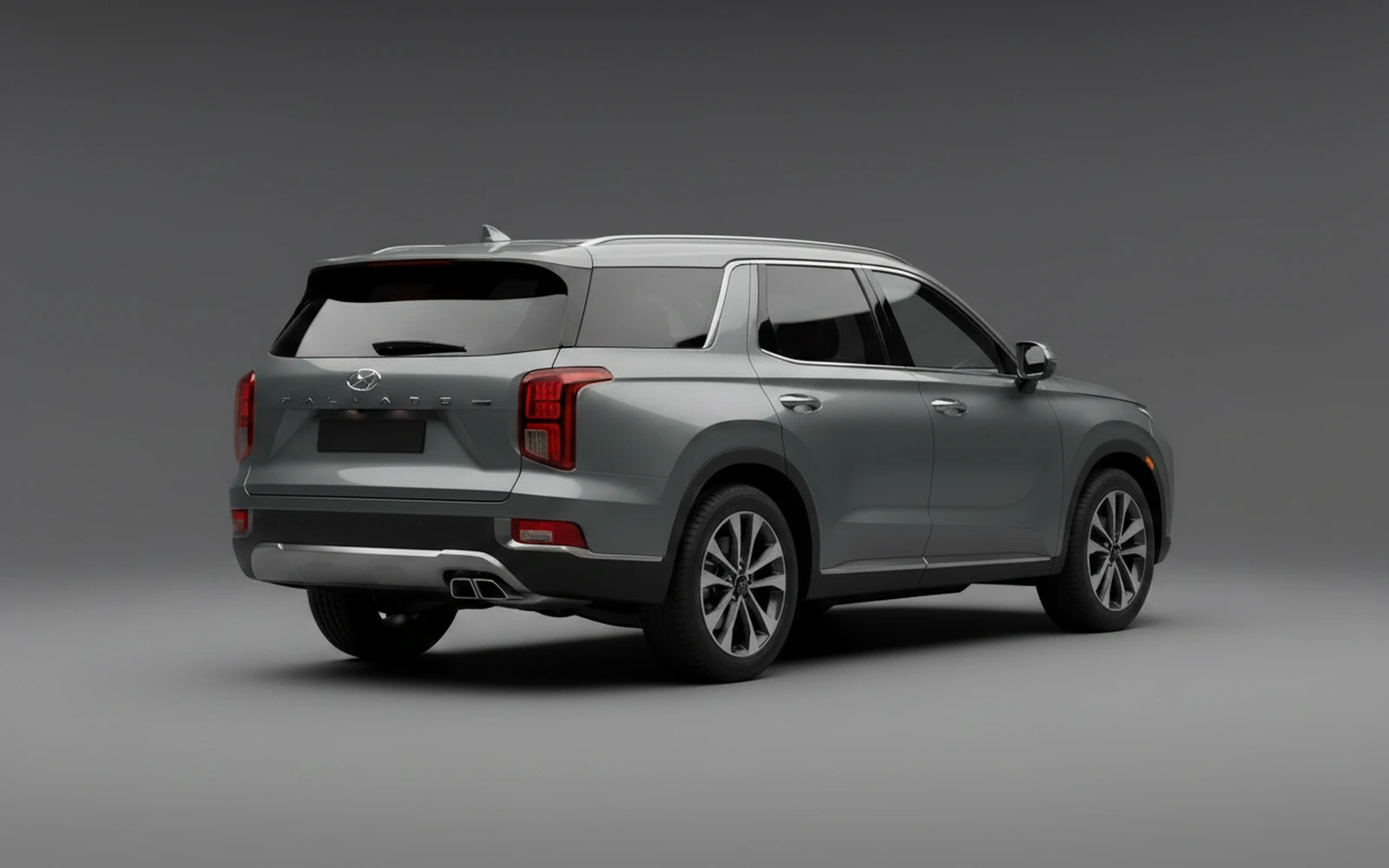 Hyundai Palisade Grey 2025 — interior dashboard