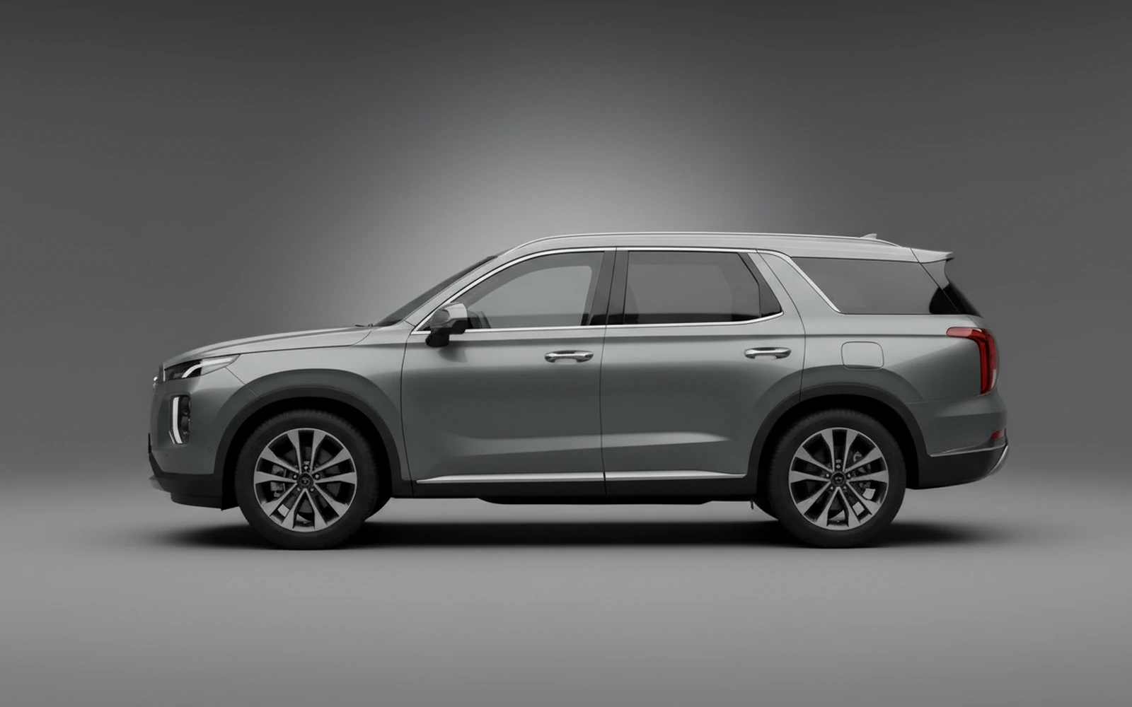 Hyundai Palisade Grey 2025 — exterior rear view