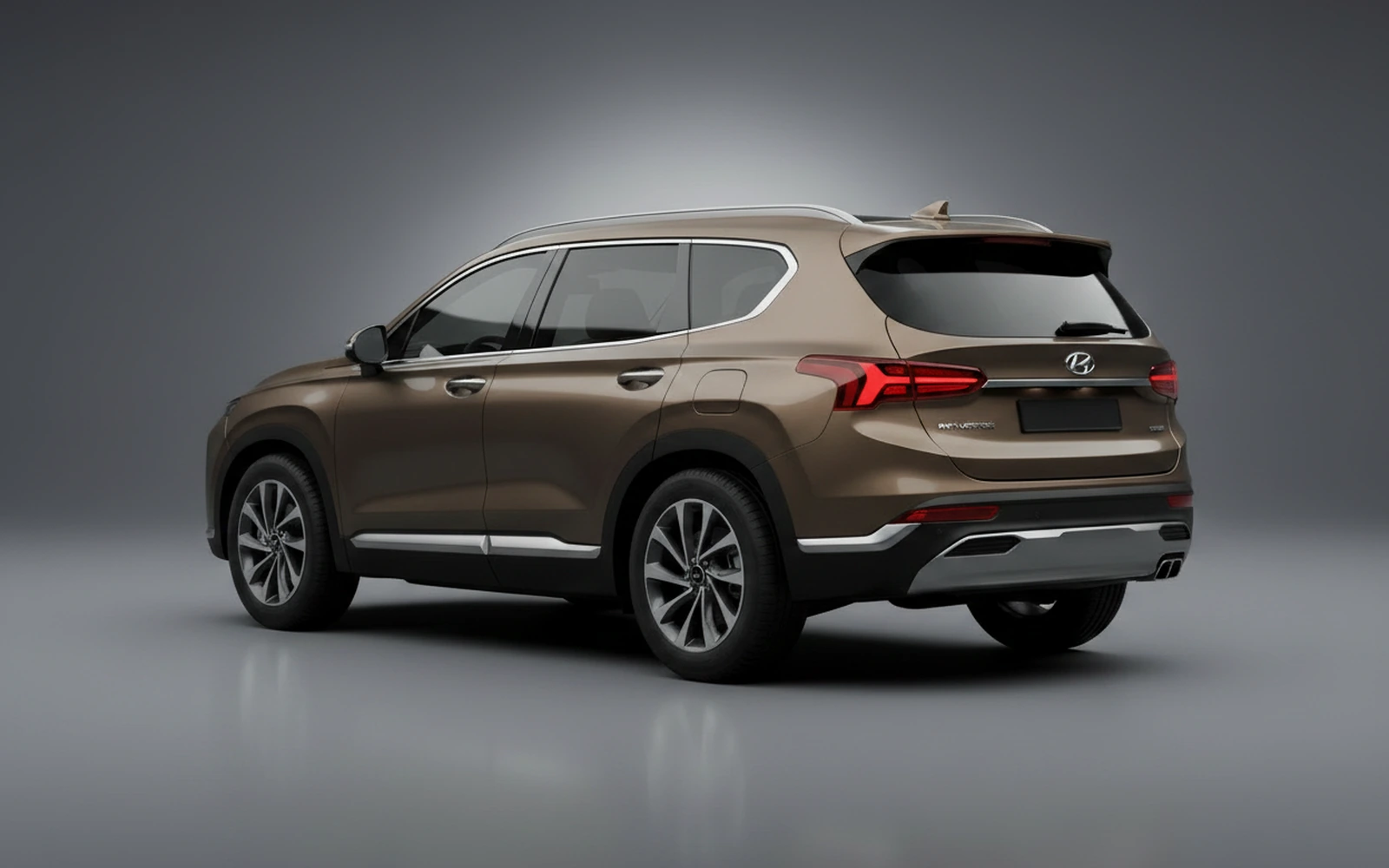 Hyundai Santa FE Bronze-matte 2026 — interior dashboard