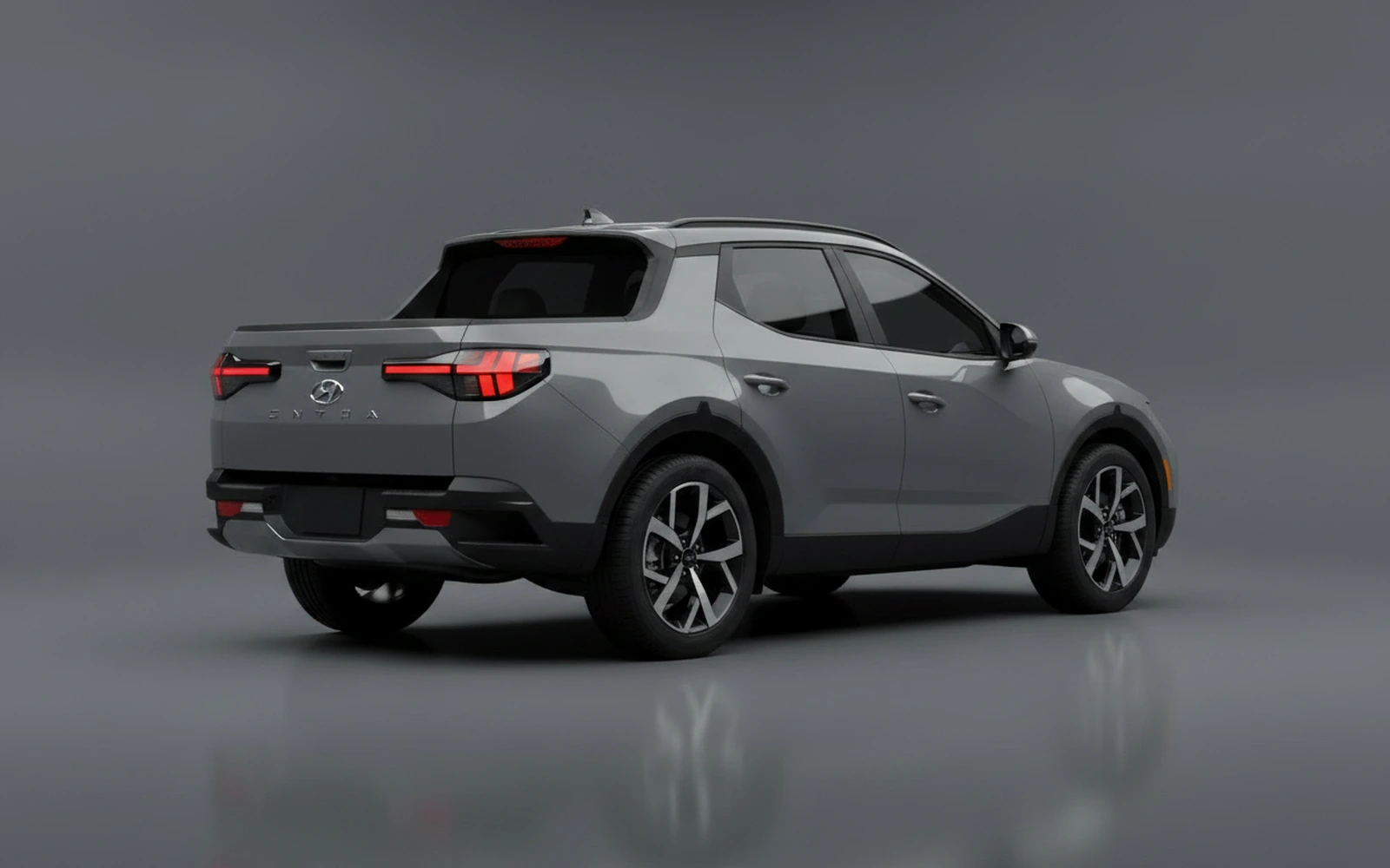 Hyundai Santa Cruz Grey 2022 — interior dashboard