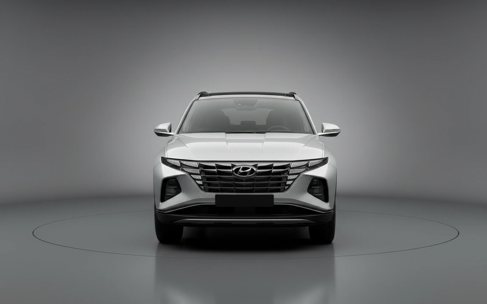 Hyundai Tucson Plata 2025 — exterior side view