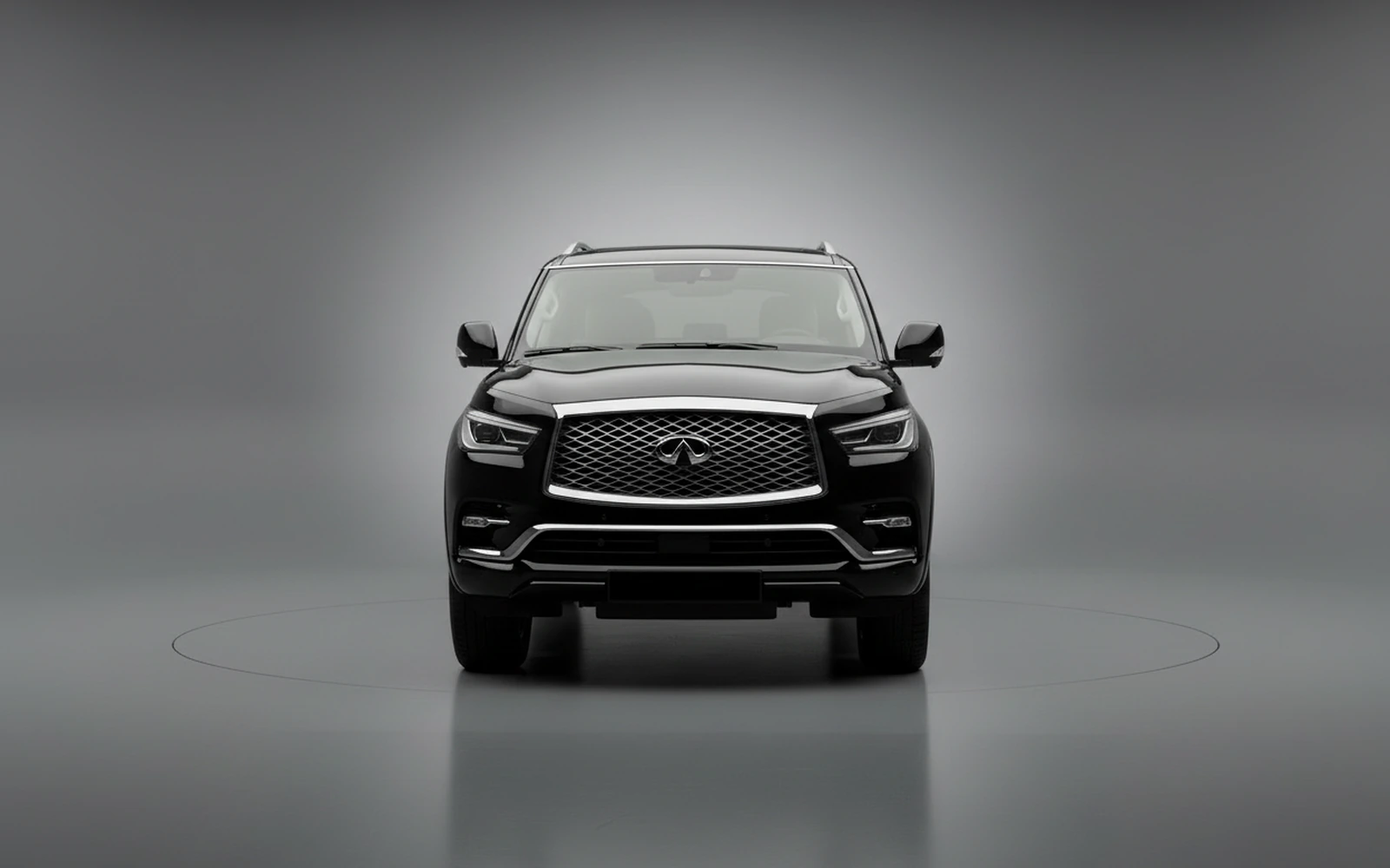 Infiniti Qx 80 Negro 2022 — exterior side view