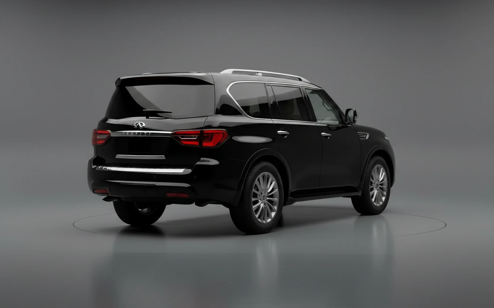 Infiniti Qx 80 Negro 2022 — interior dashboard