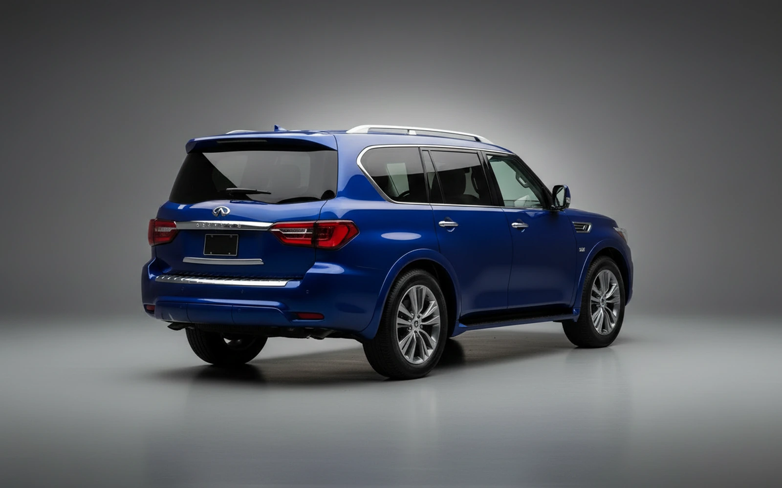 Infiniti Qx 80 Blue 2022 — interior dashboard
