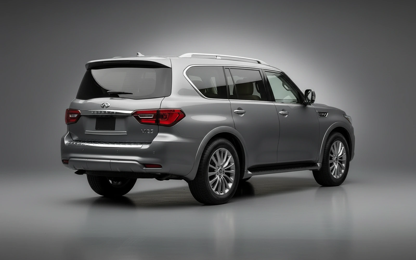 Infiniti Qx 80 Grey 2022 — interior dashboard