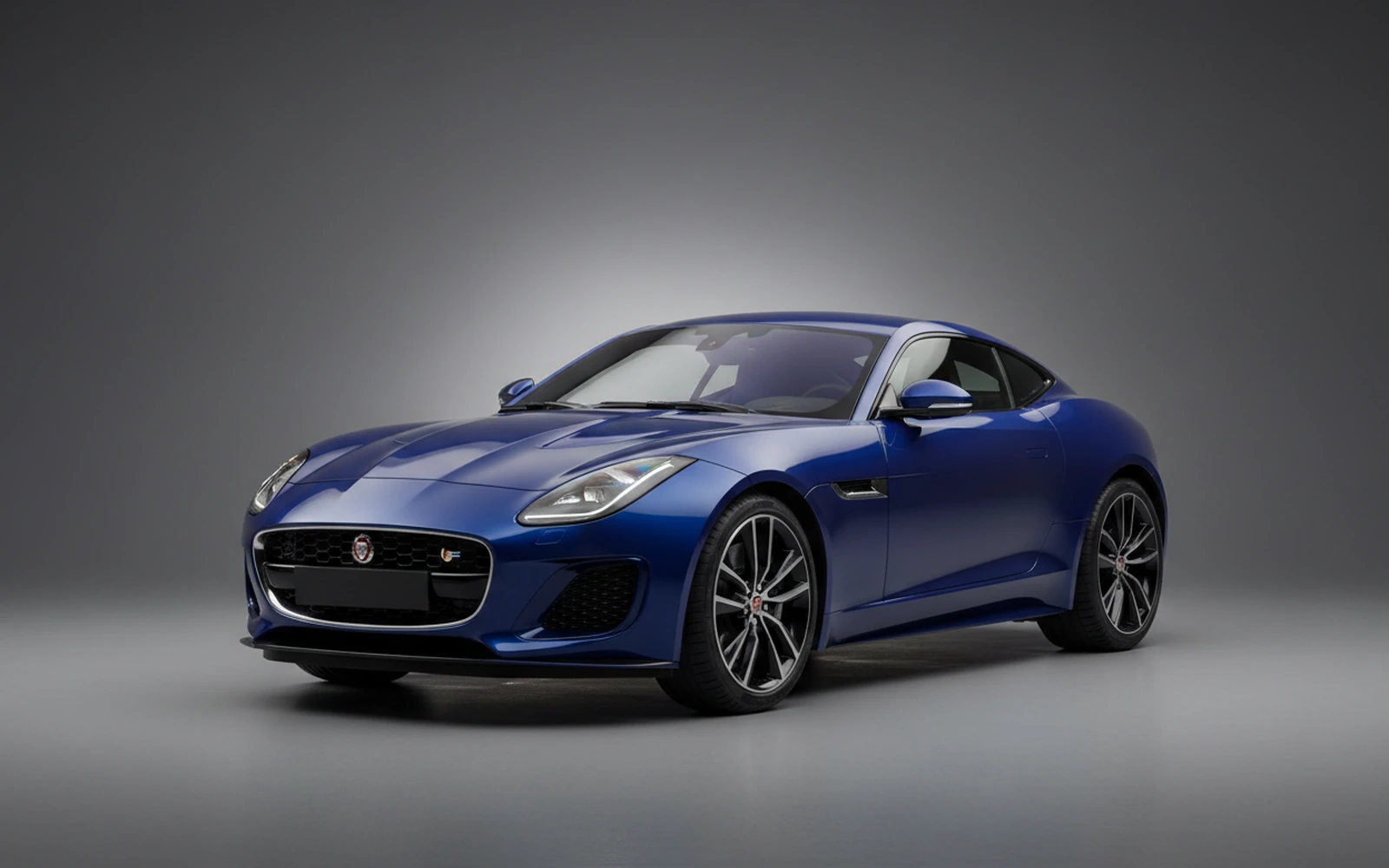 Jaguar F Type Azul 2022 for rent in Miami — exterior photo