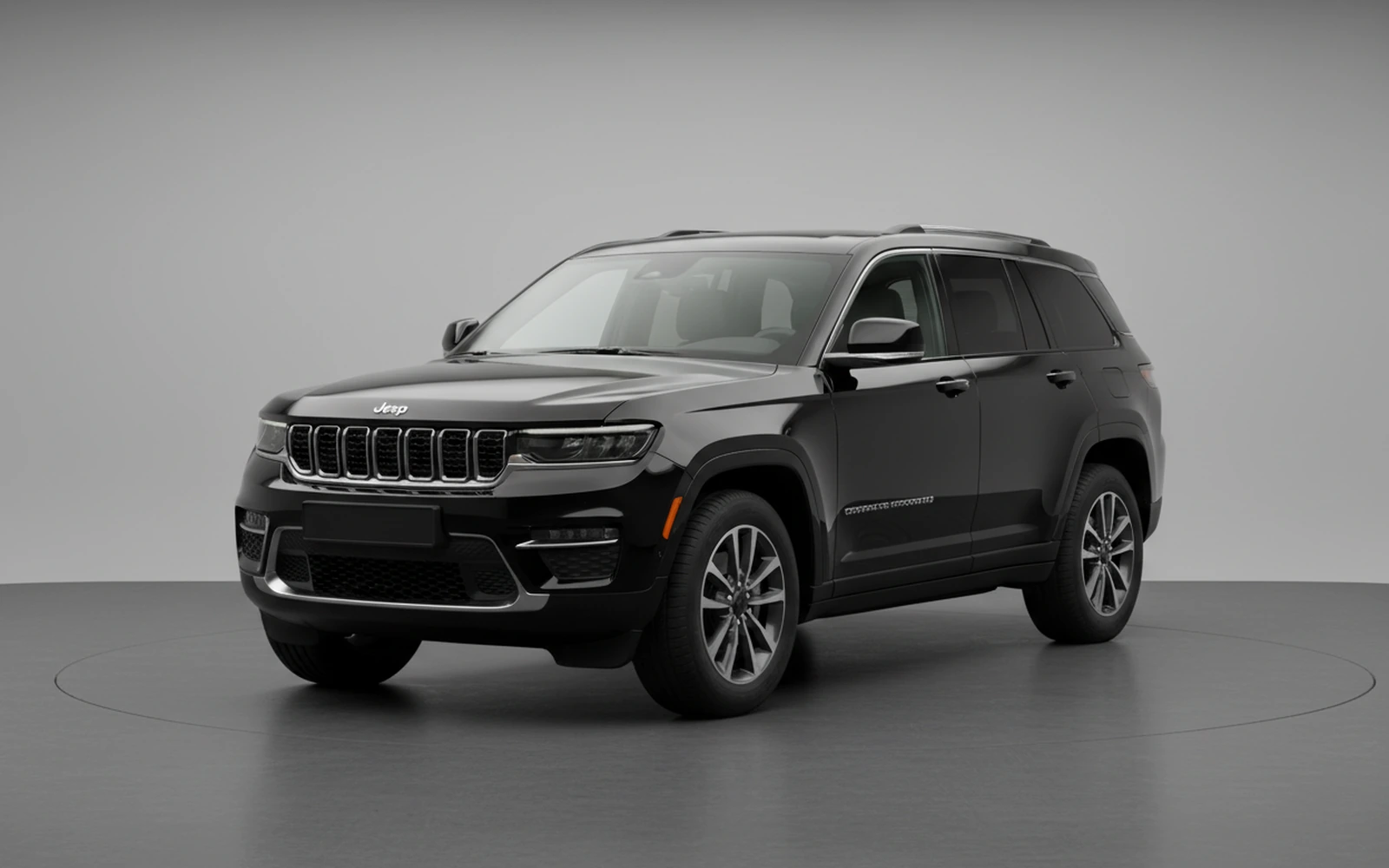 Jeep Grand Cherokee Black 2023 for rent in Miami — exterior photo