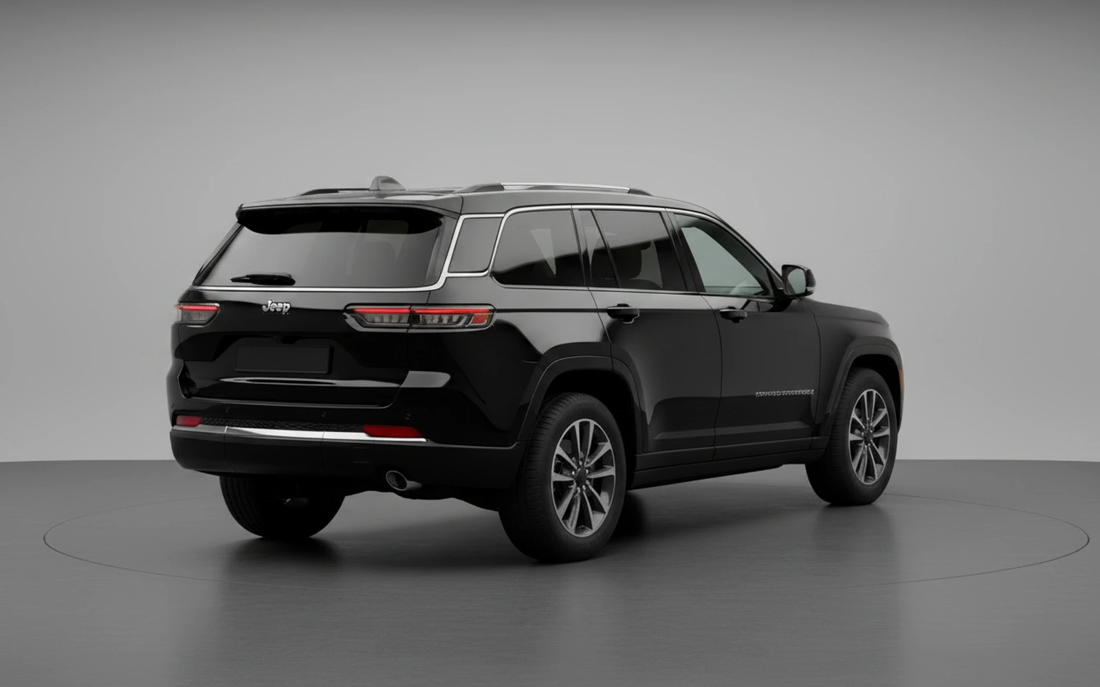 Jeep Grand Cherokee Black 2023 — interior dashboard