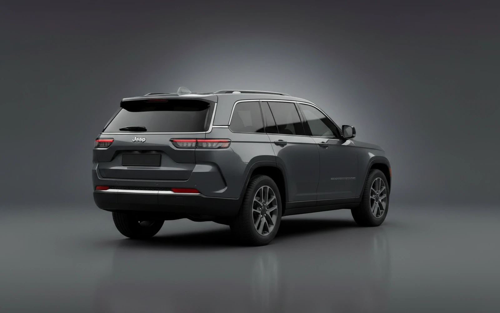 Jeep Grand Cherokee Grey 2025 — interior dashboard