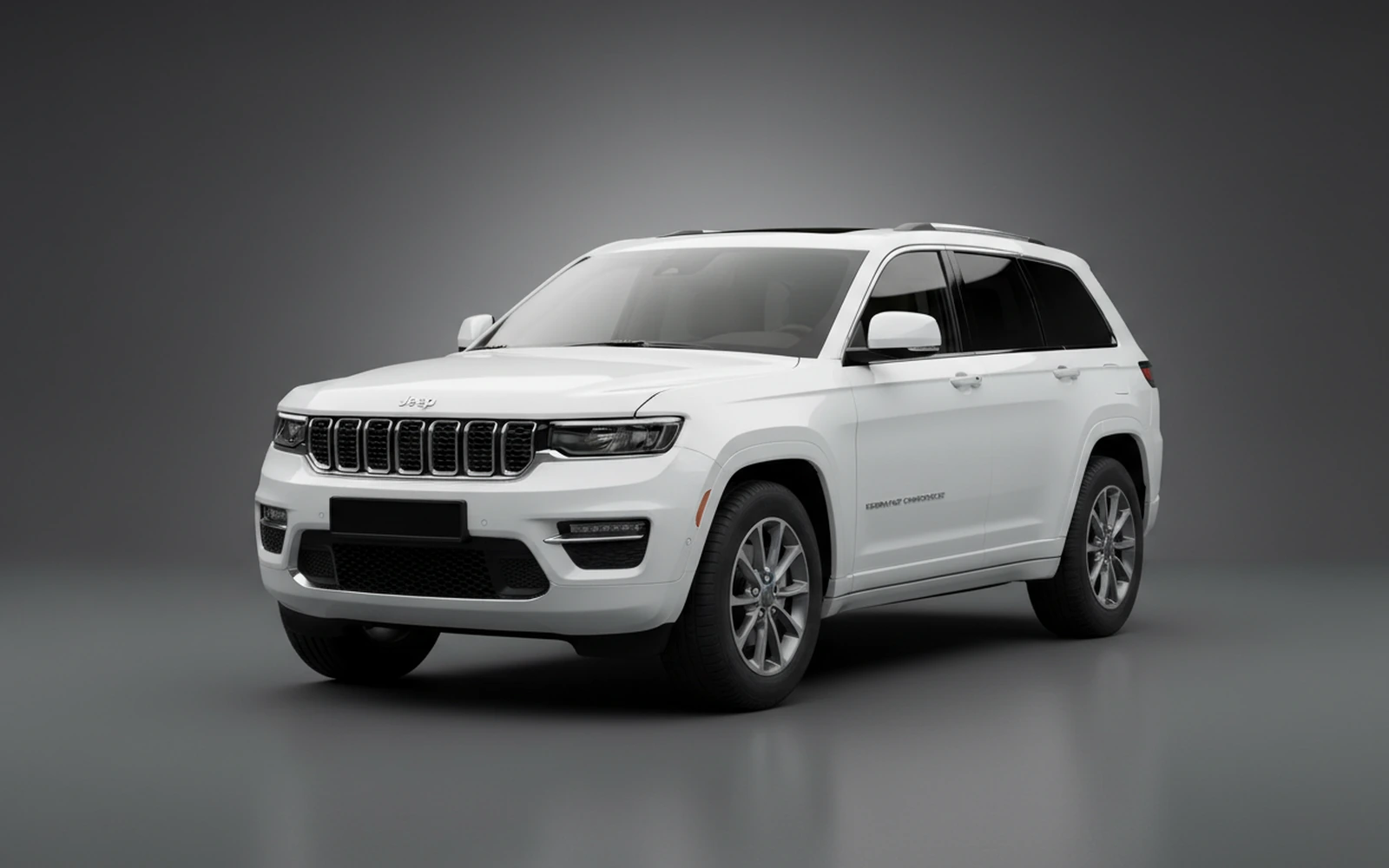 Jeep Grand Cherokee White 2023 for rent in Miami — exterior photo