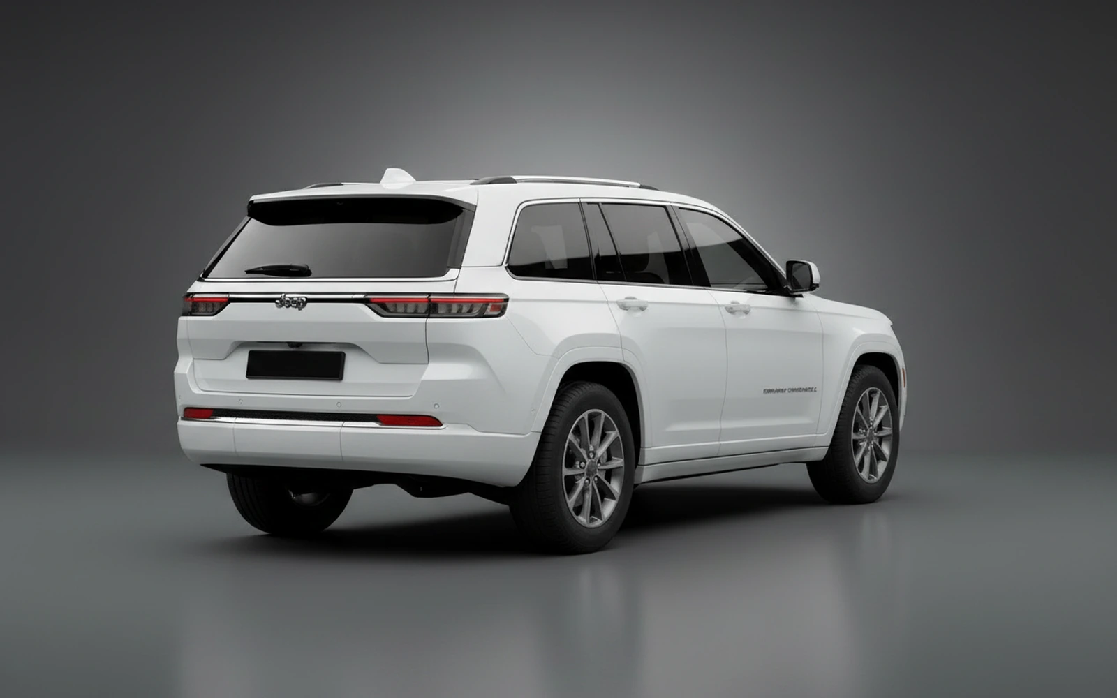 Jeep Grand Cherokee White 2023 — interior dashboard