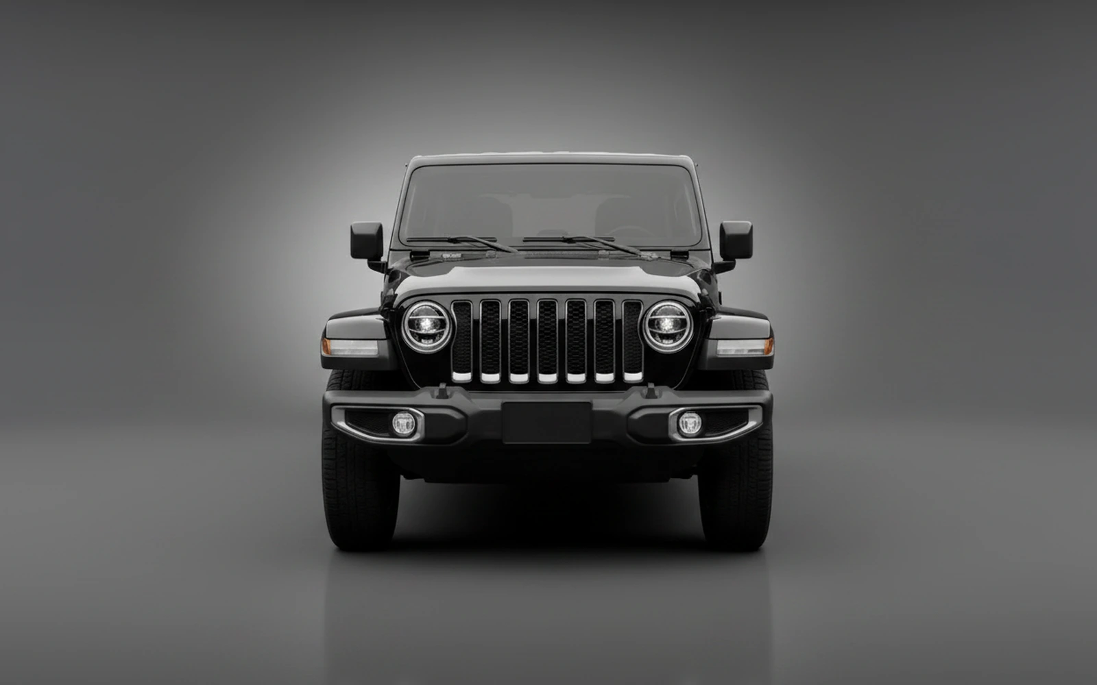 Jeep Wrangler Black 2025 — exterior side view