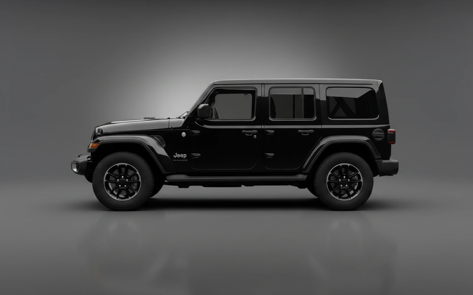 Jeep Wrangler Black 2025 — exterior rear view