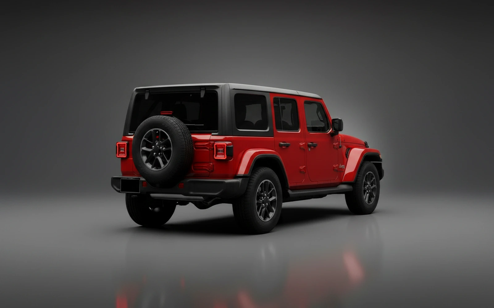 Jeep Wrangler V6 Red 2022 — interior dashboard